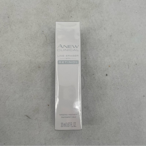 AVON ANEW CLINICAL Line Eraser w/Retinol Targeted Treatment cream 0.67 fl oz NEW - Picture 1 of 5